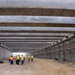 Esterley Tibbetts underpass taking shape