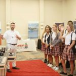 Students check out high-tech navigation