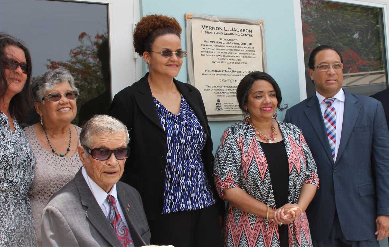 Mr. Jackson with dignitaries and guests.