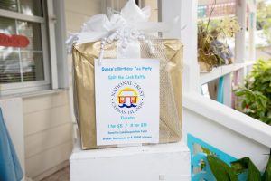 The raffle sales went toward the Land Reserves Programme.