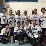 Capitals win third straight roller hockey title