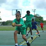 West Bay students go for tennis