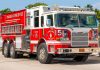 Massive fire follows container blast
