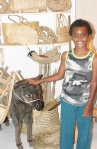 Julian Kelly thought the donkey was a fun addition. - Photos: Jewel Levy