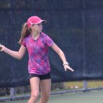 Rain delays, but doesn’t ruin junior tennis tournament