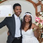 High school sweethearts tie the knot