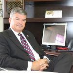 Baines departs citing political interference