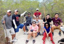 Volunteers spruce up Mastic Trail