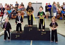 First Baptist team wins karate gold