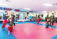 World-class action at karate training camp