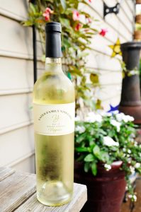 Viognier is a full-bodied, very fragrant white wine that is becoming more popular to produce in California.