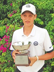 Aaron Jarvis won the Bob Slatter trophy.