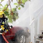 Fire on Gun Square leaves some without electricity