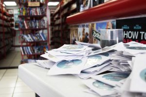 A number of stores in Cayman make a business of selling bootleg DVDs. - PHOTO: CHARLES DUNCAN