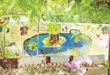 Art project shines in a unique setting