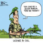 Iguana license to cull