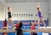 Junior gymnasts prepare for international competition