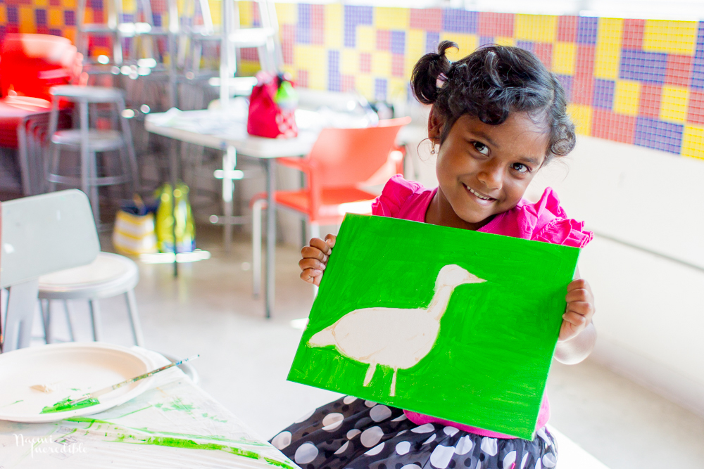 Children will learn to produce wonderful paintings like this one.