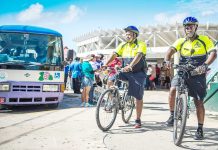 Bicycle squads boost neighborhood policing