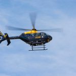 Police helicopter helps with medical evacuation