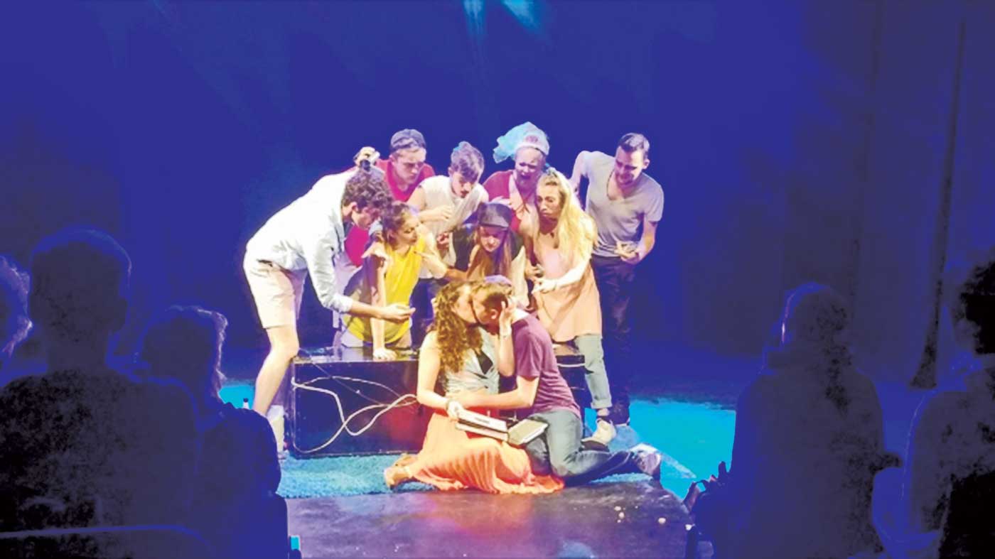 Front row, Megan Wilkinson and Tom Hartwell; middle row, from left, Hadley Smith, Isobel Patterson, Katie Dalzell and Liz Stretton; back row, from left, Matt Simpson, Evan Reese, Melanie Ebanks and Conor Cook