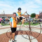 Father and son cycle for Cayman charities