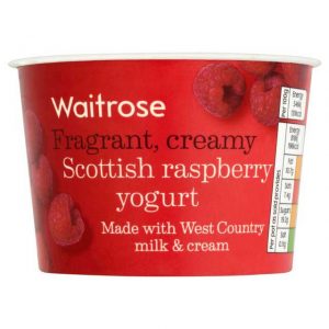 Some Waitrose yogurts are being removed from shelves after rubber pieces were found in the products.