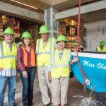 Kimpton’s catboat arrives at its new home