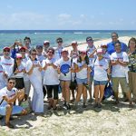 Beach cleanup at Coe Wood