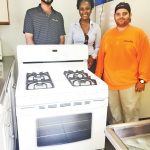New stove a welcome donation for preschool
