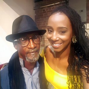 Olivia B's biggest supporter is her dad George.