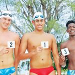 Foster’s recreational sea swim draws 150