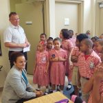 Prayer service kicks off Sir John A. Cumber School year