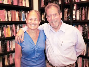 Melody and Doug Schofield at a Books & Books signing event for ‘Succession.’ - Photo: Vicki Wheaton
