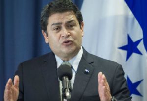 Honduran President Juan Orlando Hernandez 
