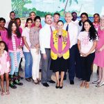 Civil servants wear pink to support Lions Club’s breast cancer awareness effort