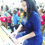 A fitting farewell for school music teacher