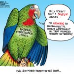 800-pound parrot