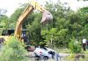 Woman dies as car plunges into canal