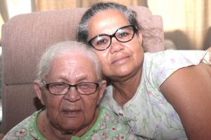 Reina Watler with daughter Leticia Hernandez-Chollette. – Photo: Jewel Levy