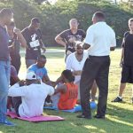 Prison staff applicants take fitness tests