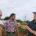Agriculture officials tour premier’s farm