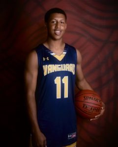 Joshua O'Garro was awarded a scholarship at Vanguard Academy.