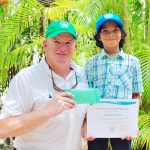 8-year-old donates birthday money to Botanic Park