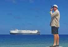 Ship salutes Sister Islands in honor of Mary McCoy