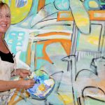 Artist’s love of island captured on canvas