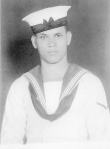 Mr. Ebanks was a 'Trinidad Boy' who served in the Navy during WWII.