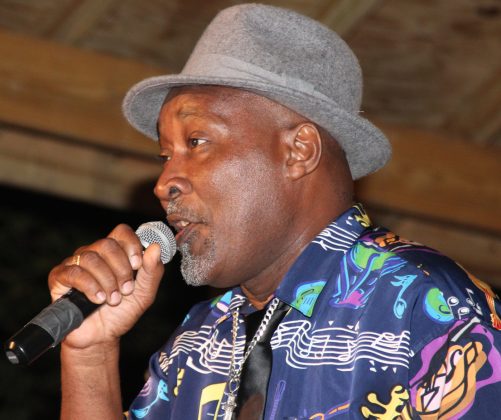 Trinidadian extempo performer Black Sage (aka) Philip Murray,