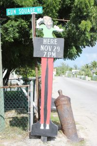 Gimistory is heading to Bodden Town Tuesday evening.