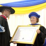 UCCI awards Joy Merren honorary doctorate